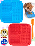 Anti-Anxiety Slow Feeder Lick Mat for Dogs & Cats